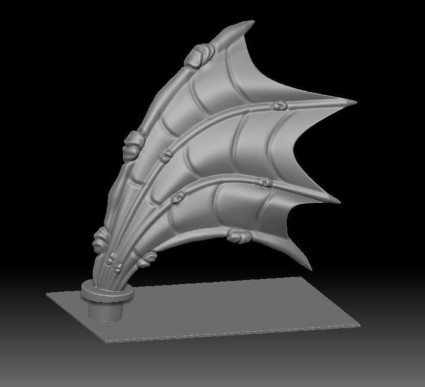gargoyle urn 3d print Free 3D print model_24