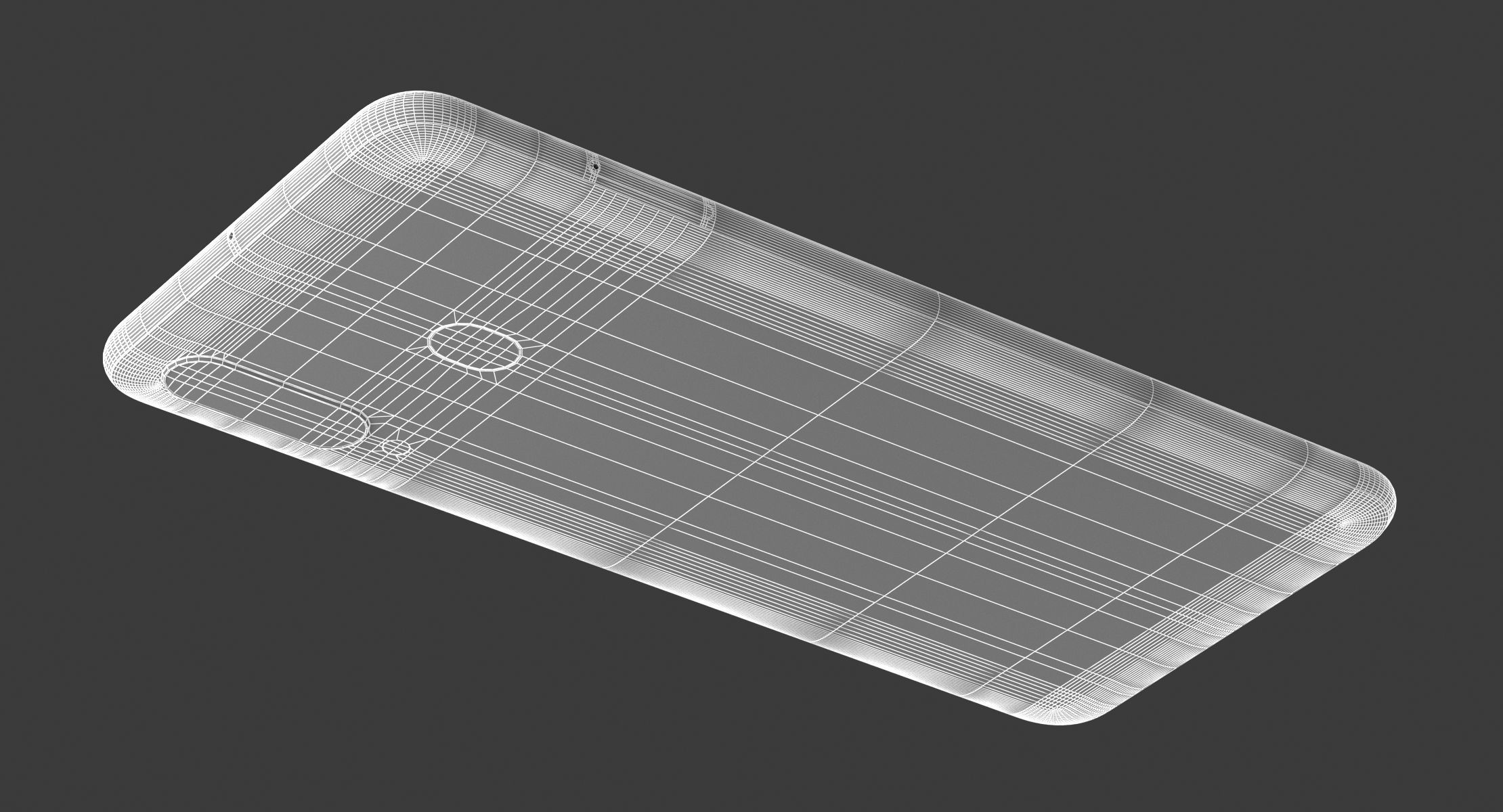 Samsung Galaxy M40  Low-poly 3D model_11
