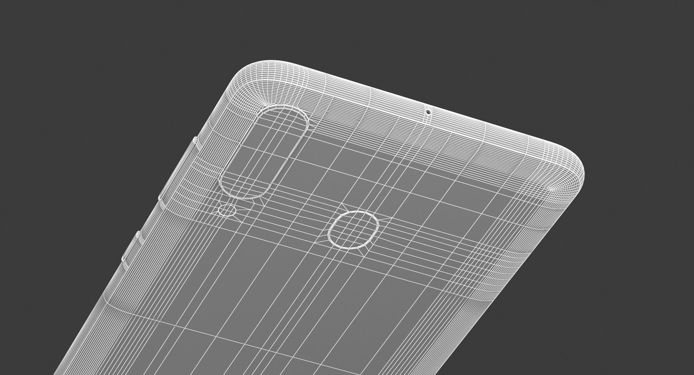 Samsung Galaxy M40  Low-poly 3D model_17