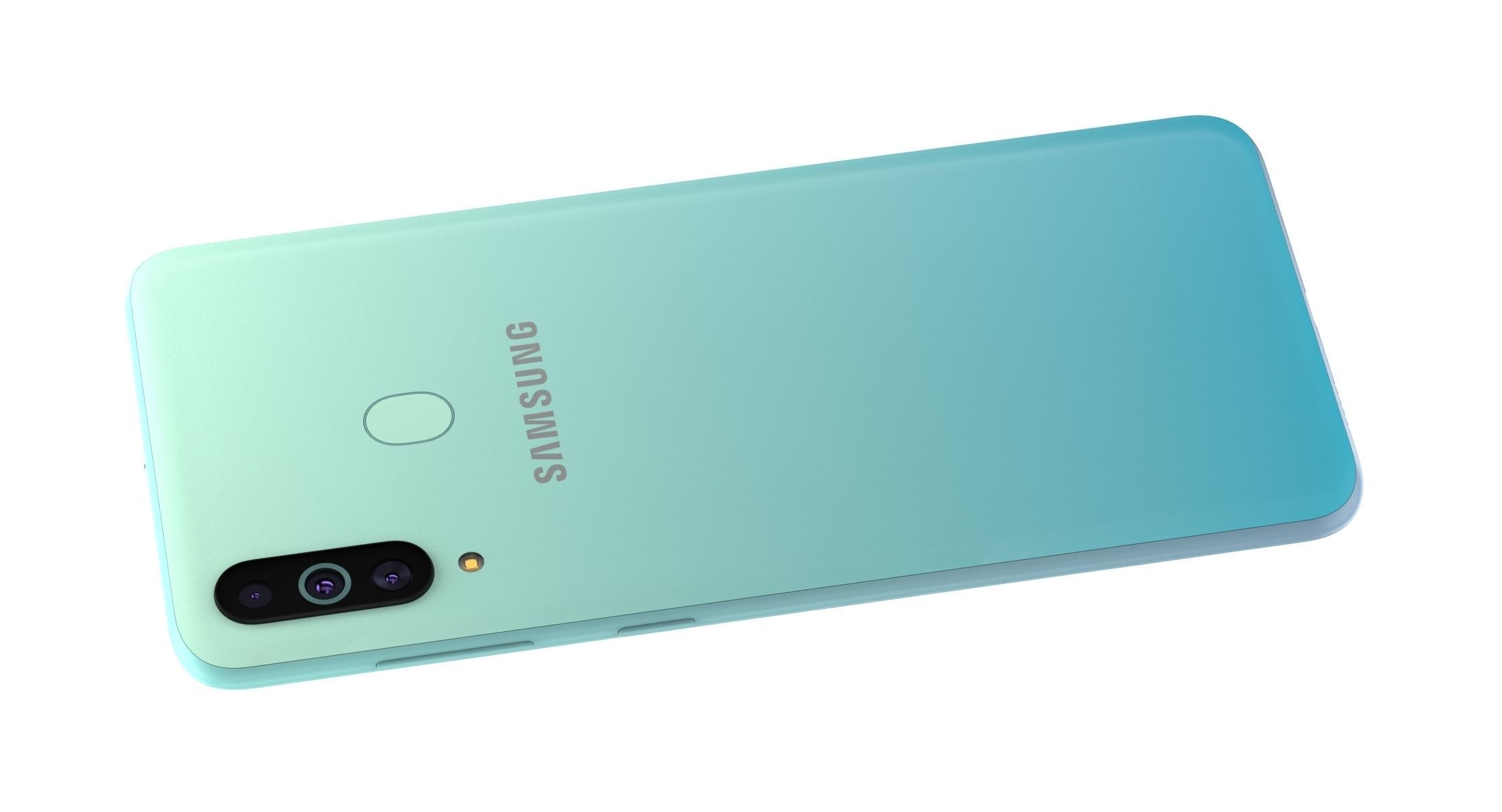 Samsung Galaxy M40  Low-poly 3D model_6