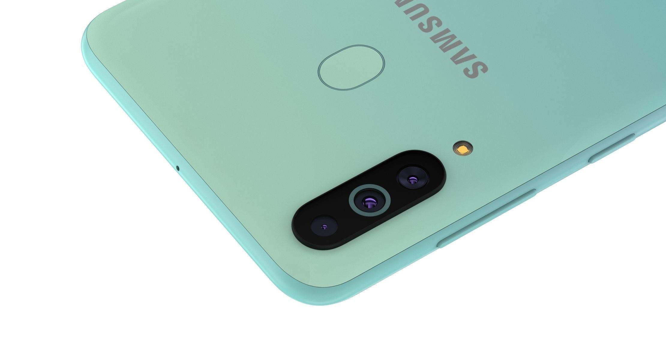 Samsung Galaxy M40  Low-poly 3D model_9