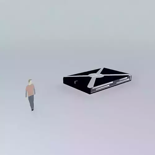 Sky card reader 3D model