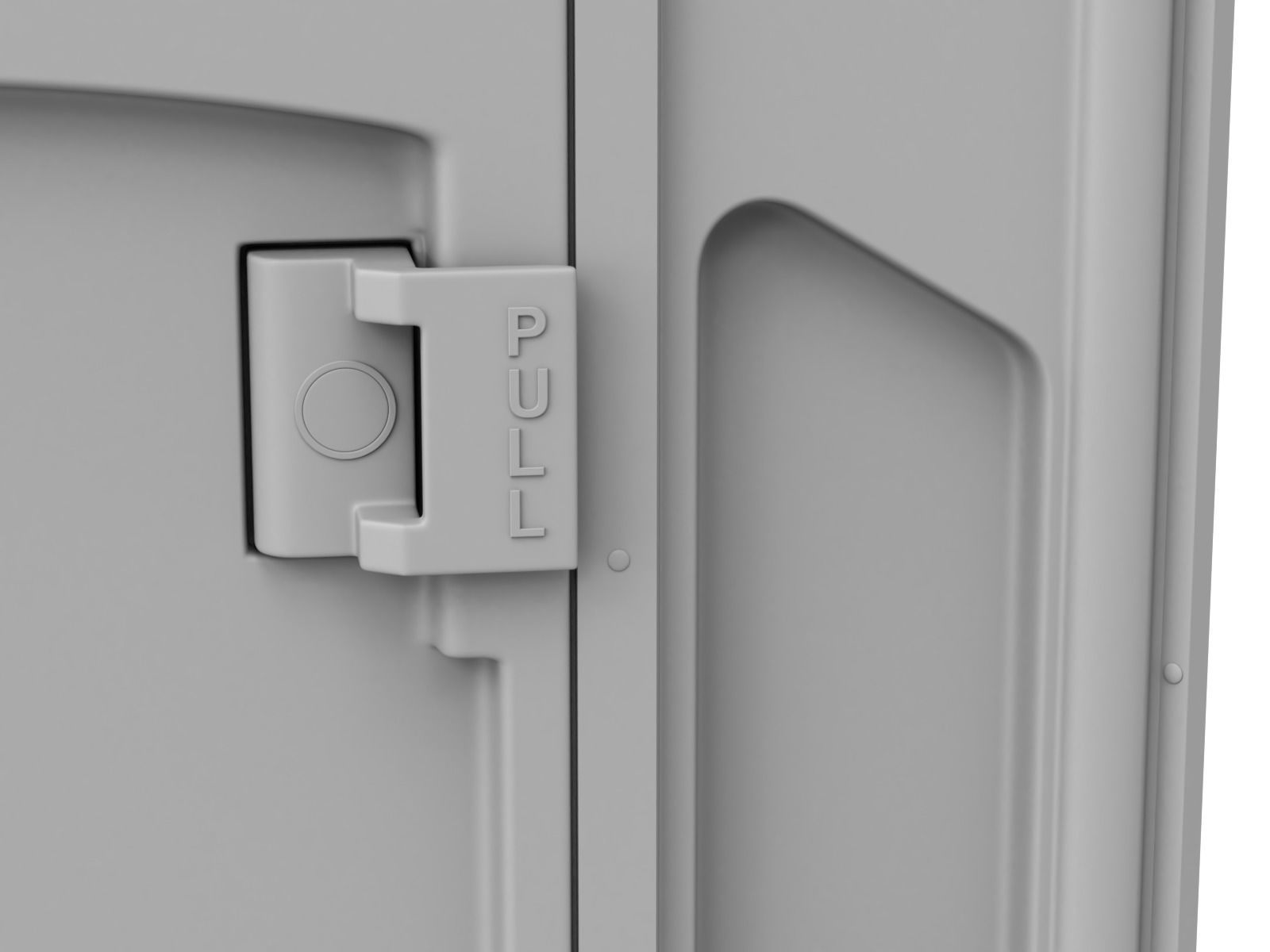 Portable Toilet 3D model_14