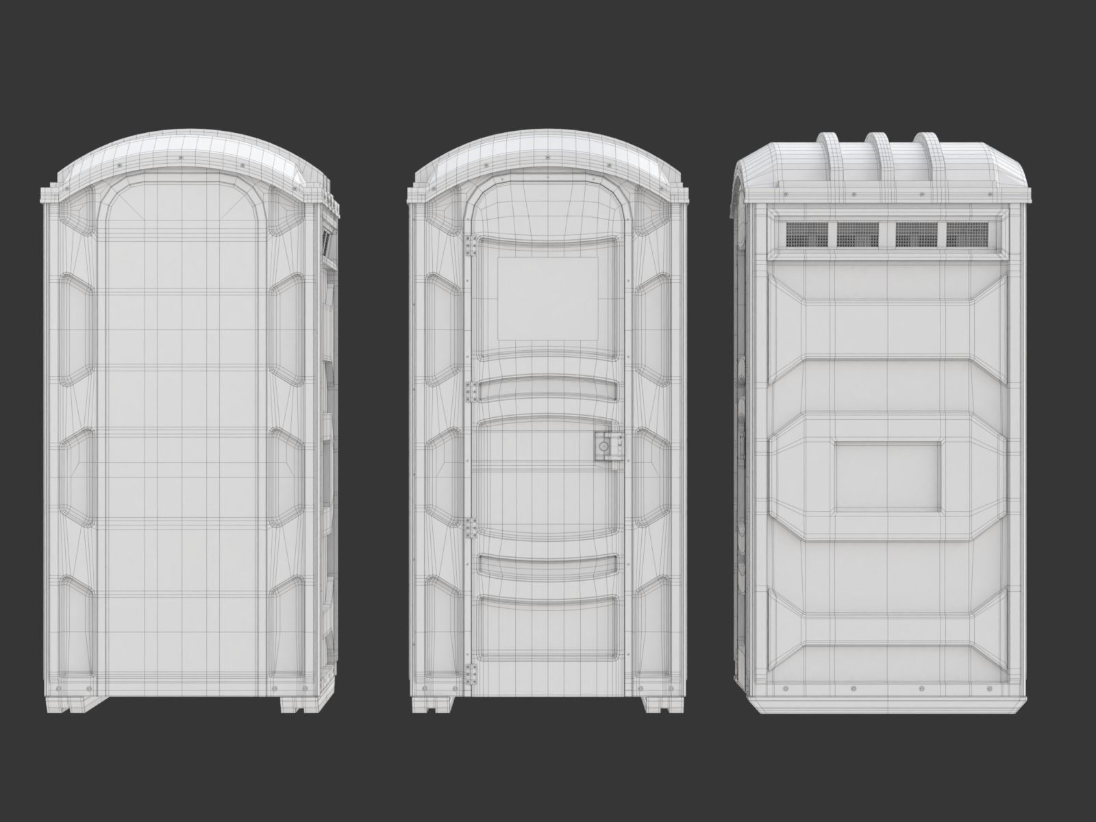 Portable Toilet 3D model_28