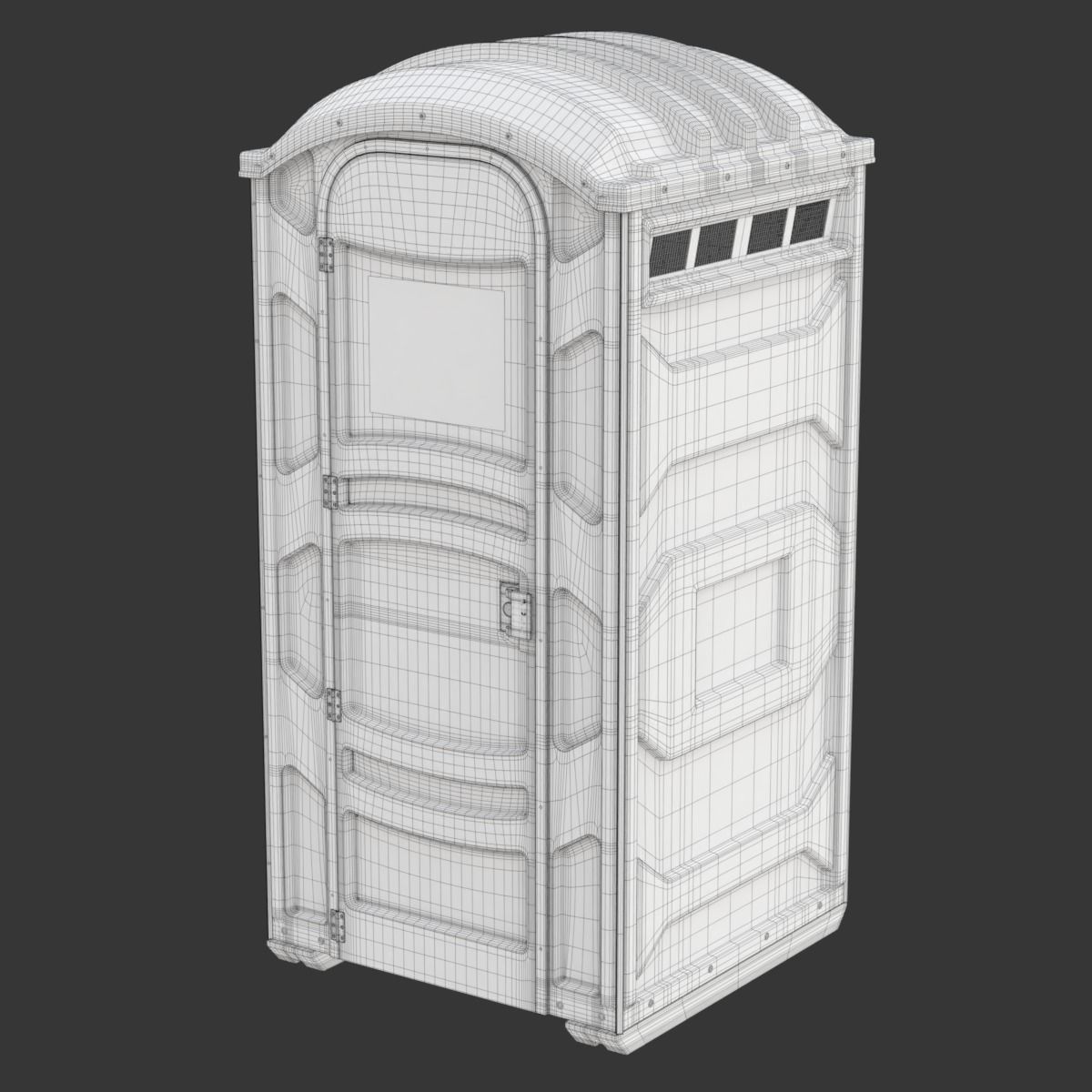 Portable Toilet 3D model_29