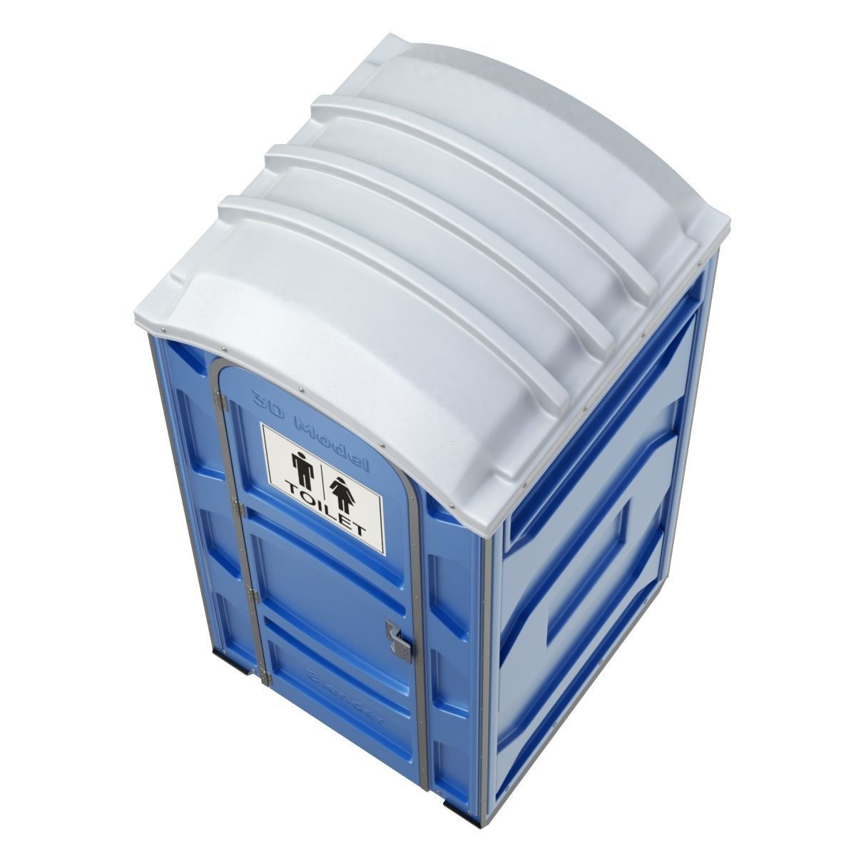 Portable Toilet 3D model_7