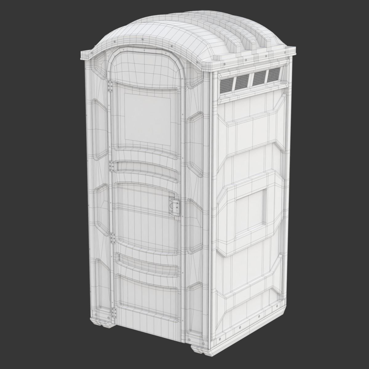 Portable Toilet 3D model_23