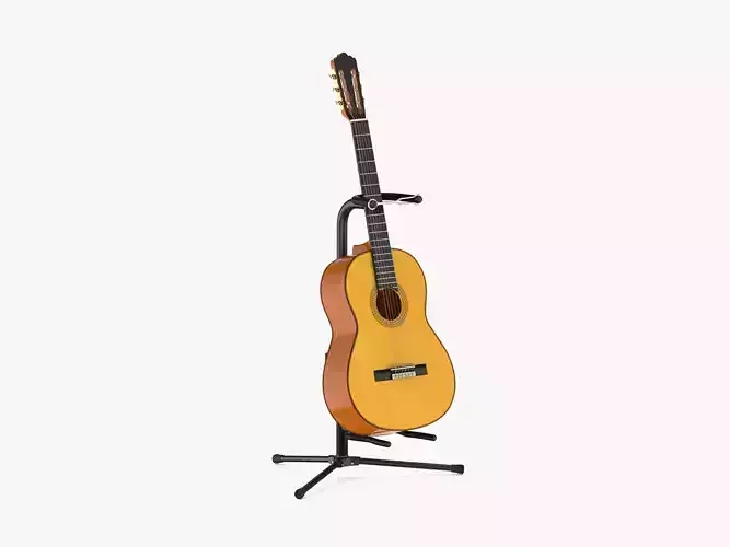 Yamaha Classical Guitar GC12S with Stands