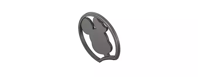 Mickey Mouse Headband Slide on Ear Mickey like Ice Cream Insert