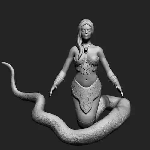 Medusa woman