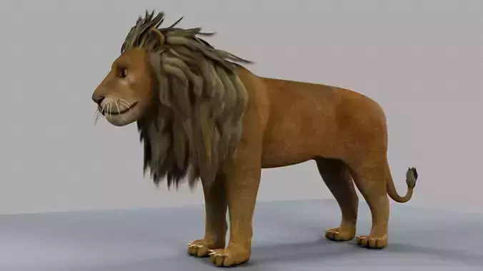 3D Lion