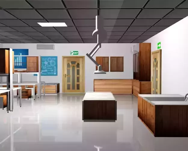 3d lab design 3D model