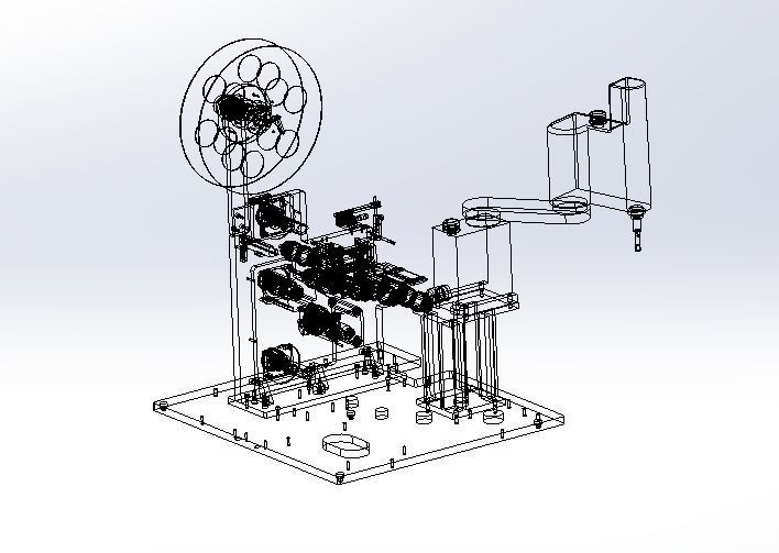 Labelling machine 3D model_9