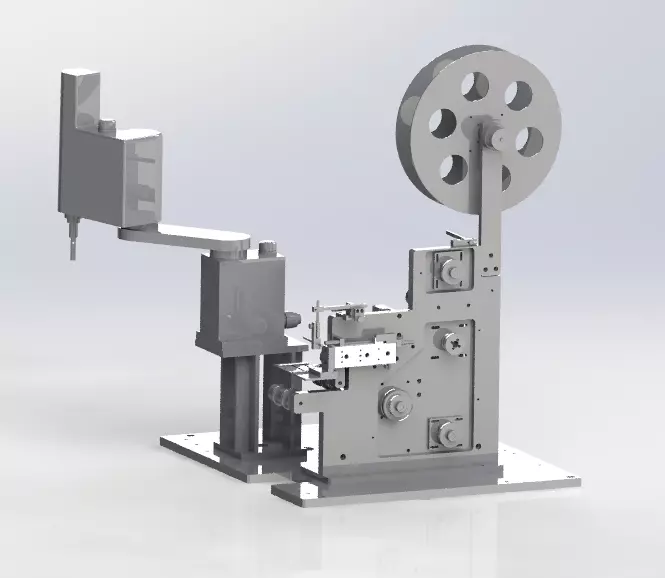 Labelling machine 3D model_0