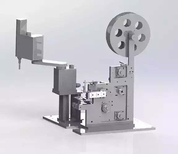 Labelling machine 3D model