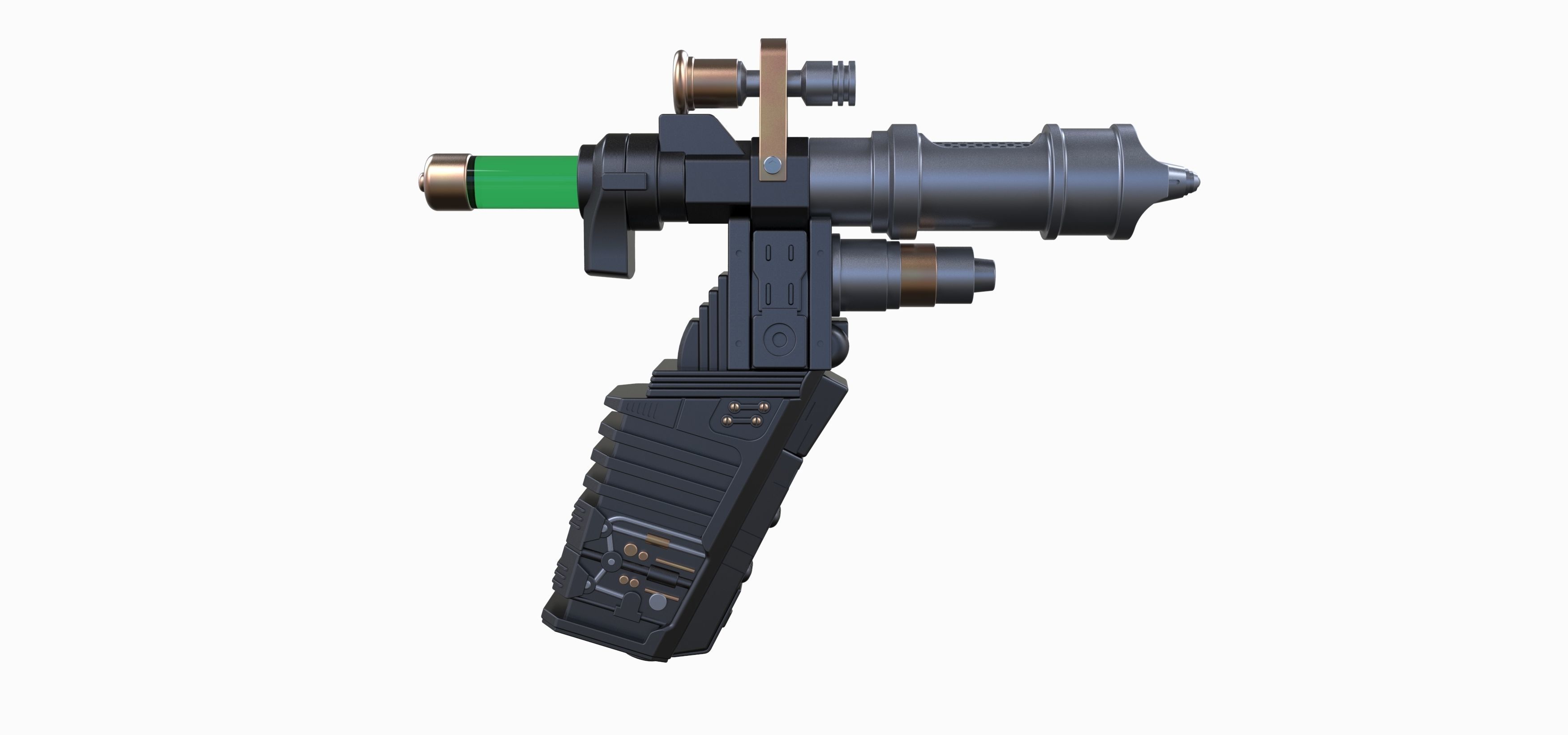 Hirogen Hypospray from Star Trek Voyager 3D print model_10