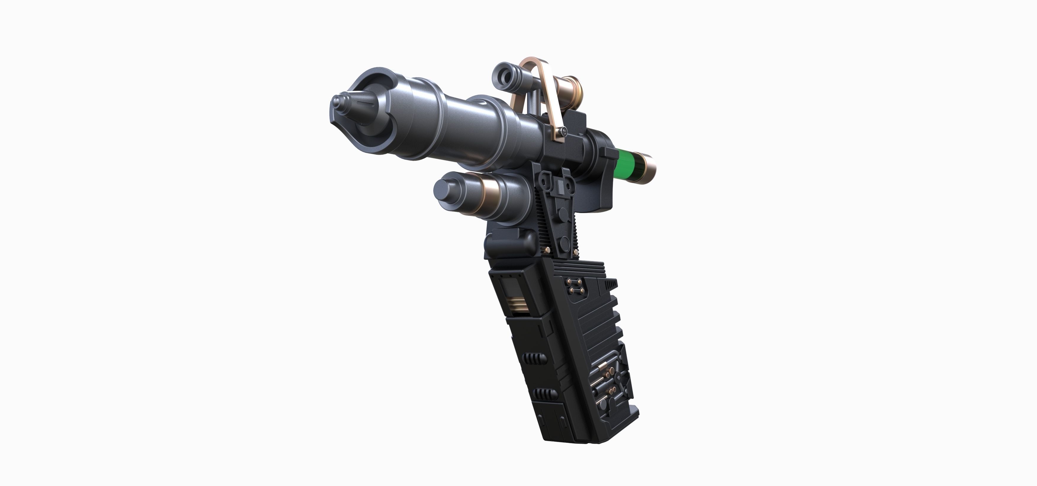 Hirogen Hypospray from Star Trek Voyager 3D print model_4