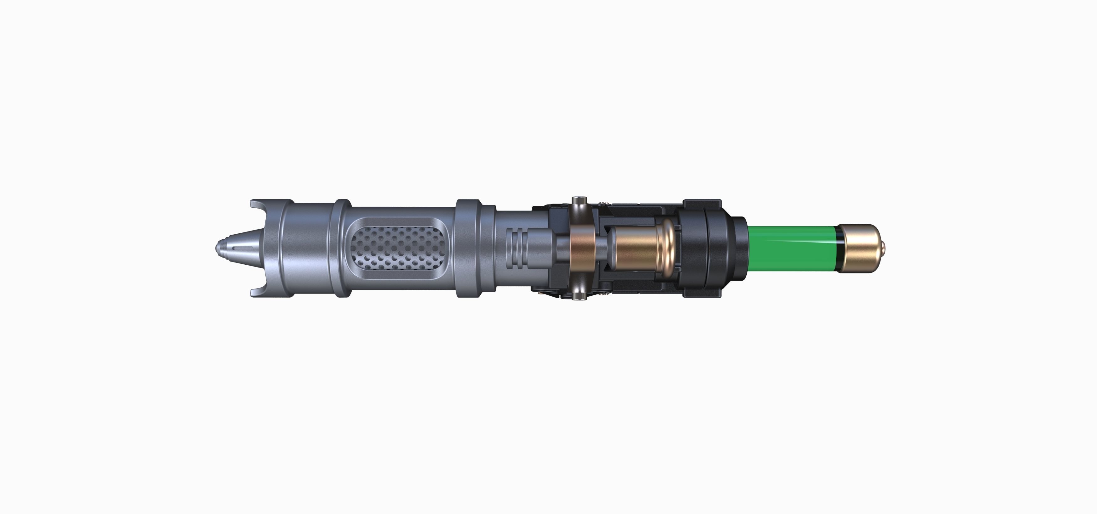 Hirogen Hypospray from Star Trek Voyager 3D print model_9