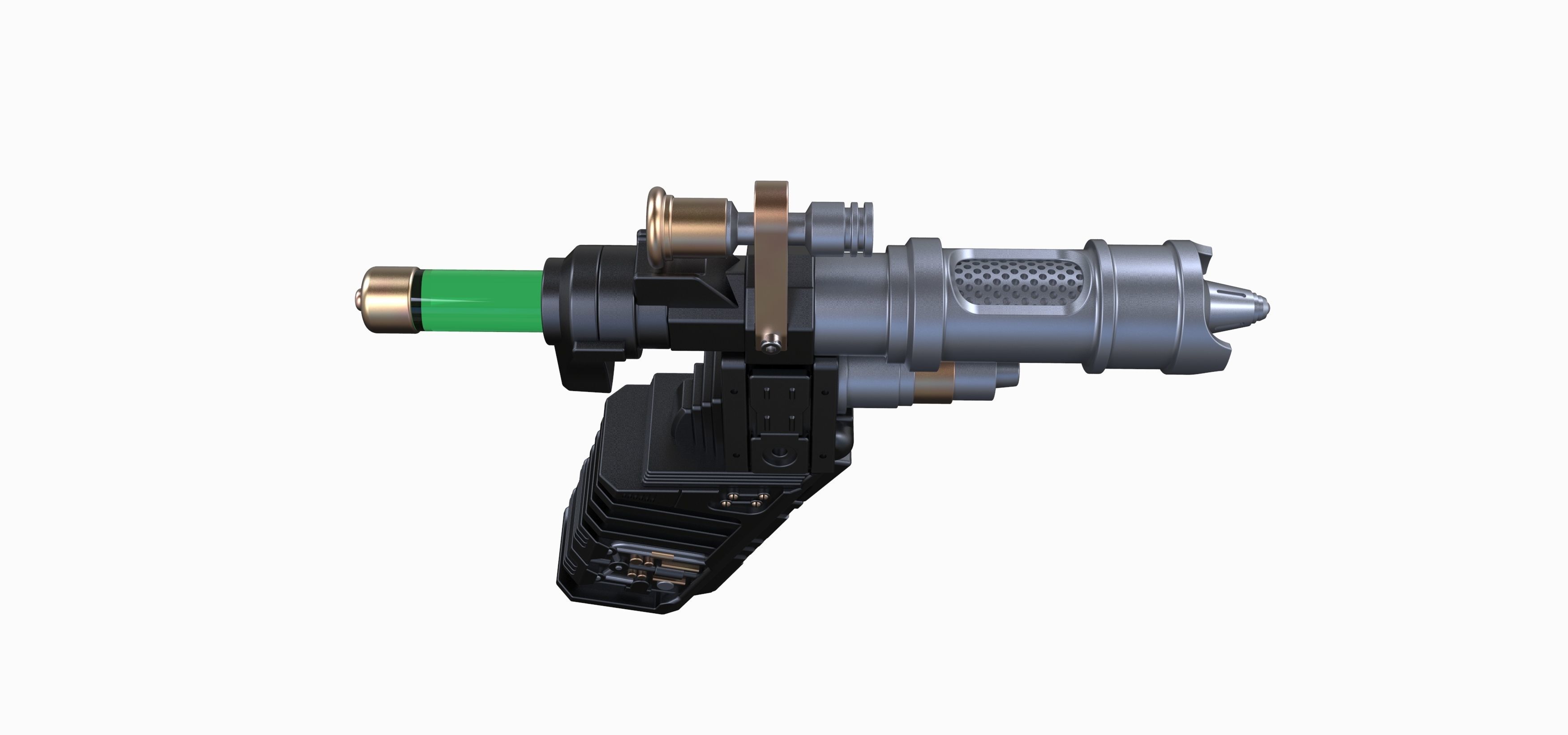 Hirogen Hypospray from Star Trek Voyager 3D print model_11