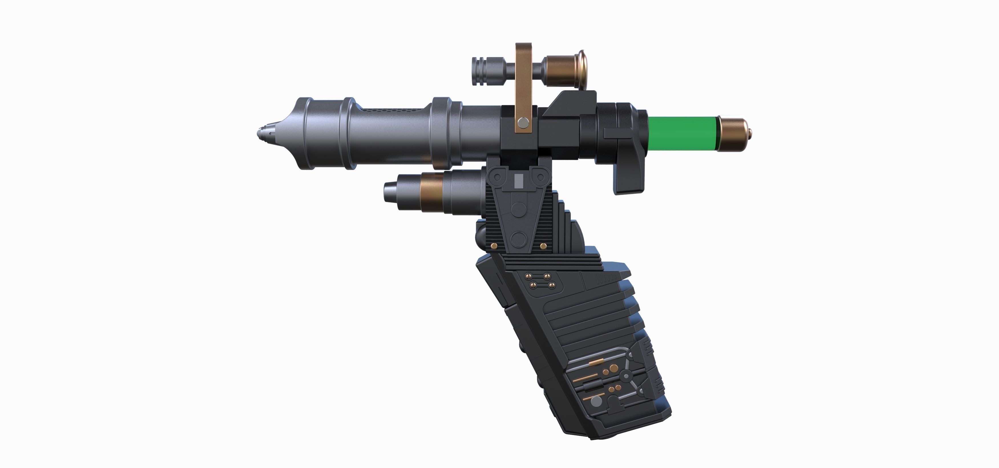 Hirogen Hypospray from Star Trek Voyager 3D print model_7