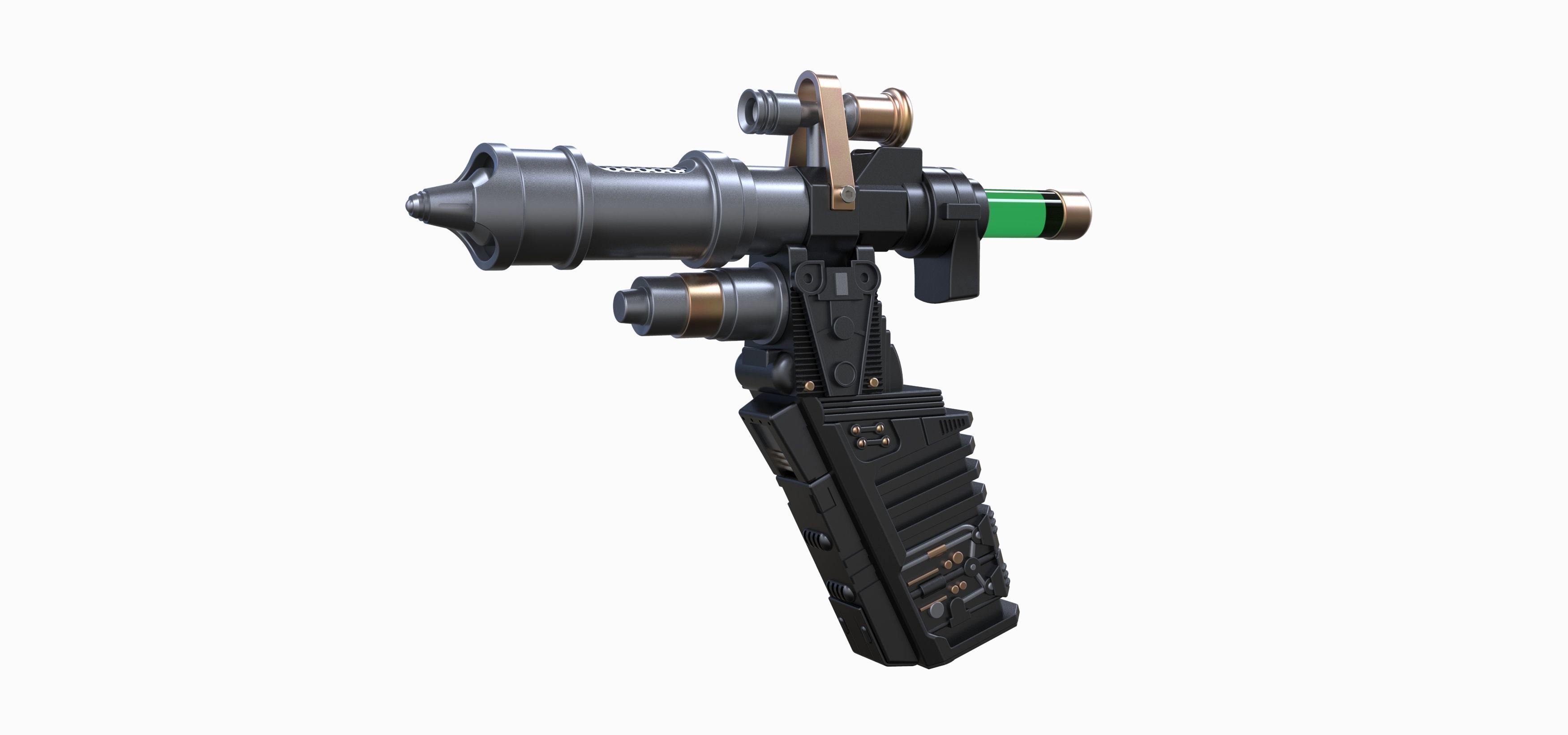 Hirogen Hypospray from Star Trek Voyager 3D print model_2