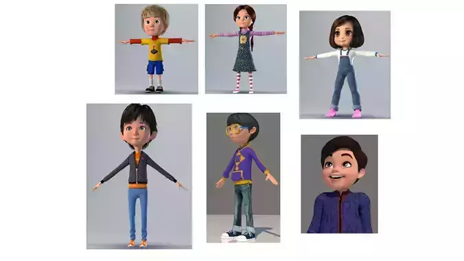 CARTOON CHILD - PACK