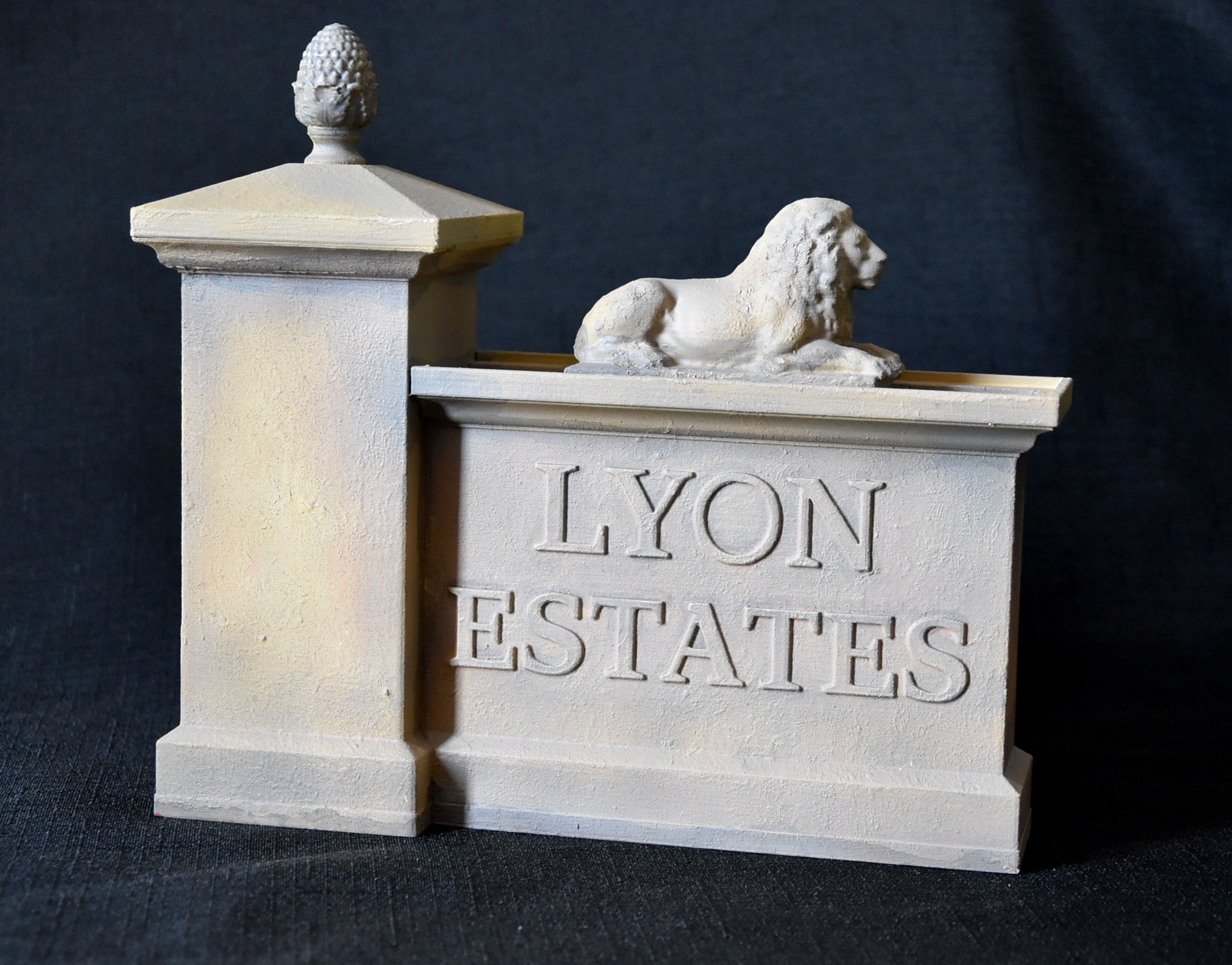 LYON ESTATES Gate Back to the Future  3D print model_1
