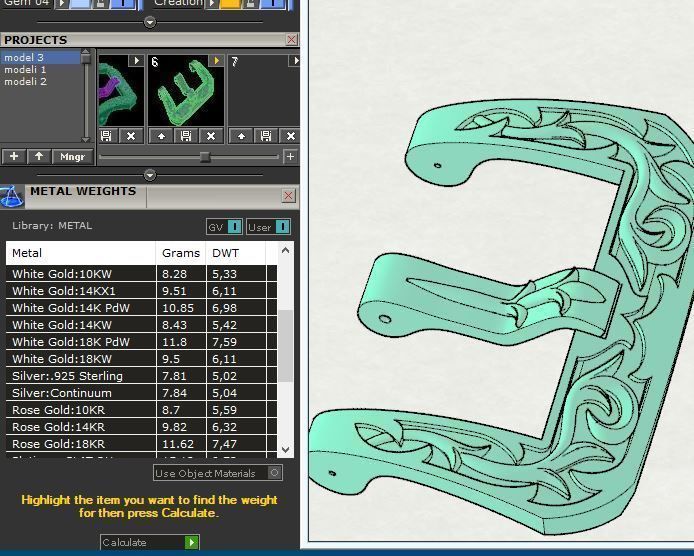 Wrist watch bracelet buckle 3D print model_6