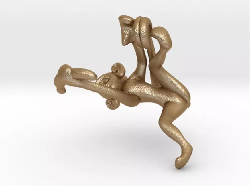 3D-Monkeys 102 3D print model