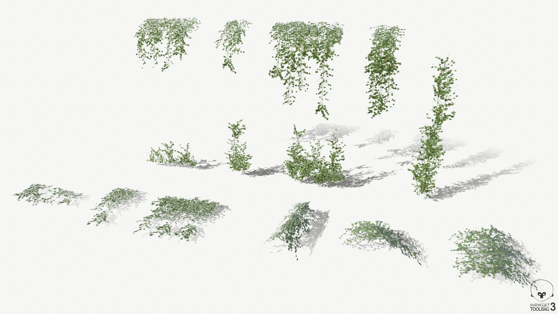 Ivy Modular Assets Low-poly 3D model_2