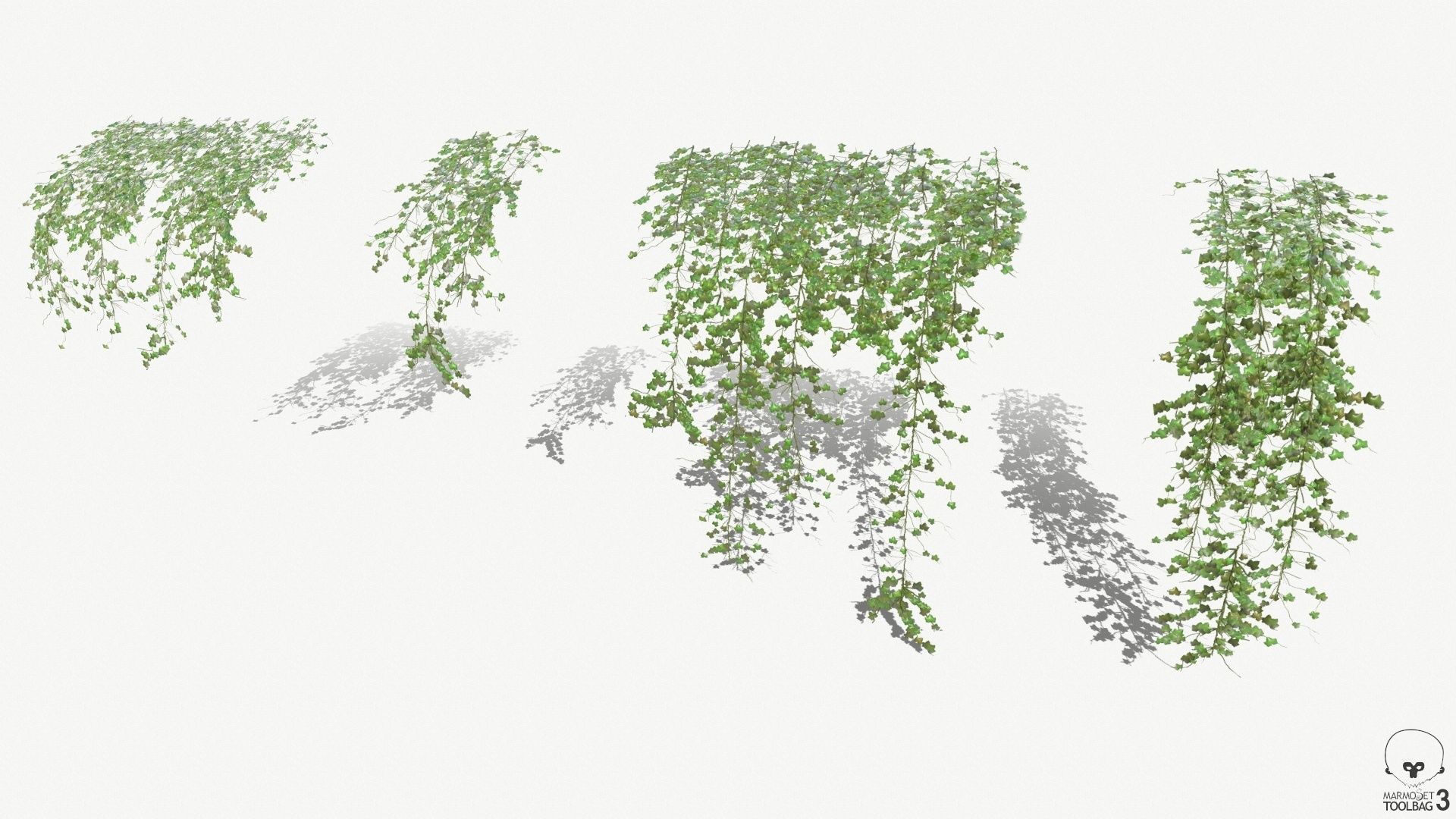 Ivy Modular Assets Low-poly 3D model_6