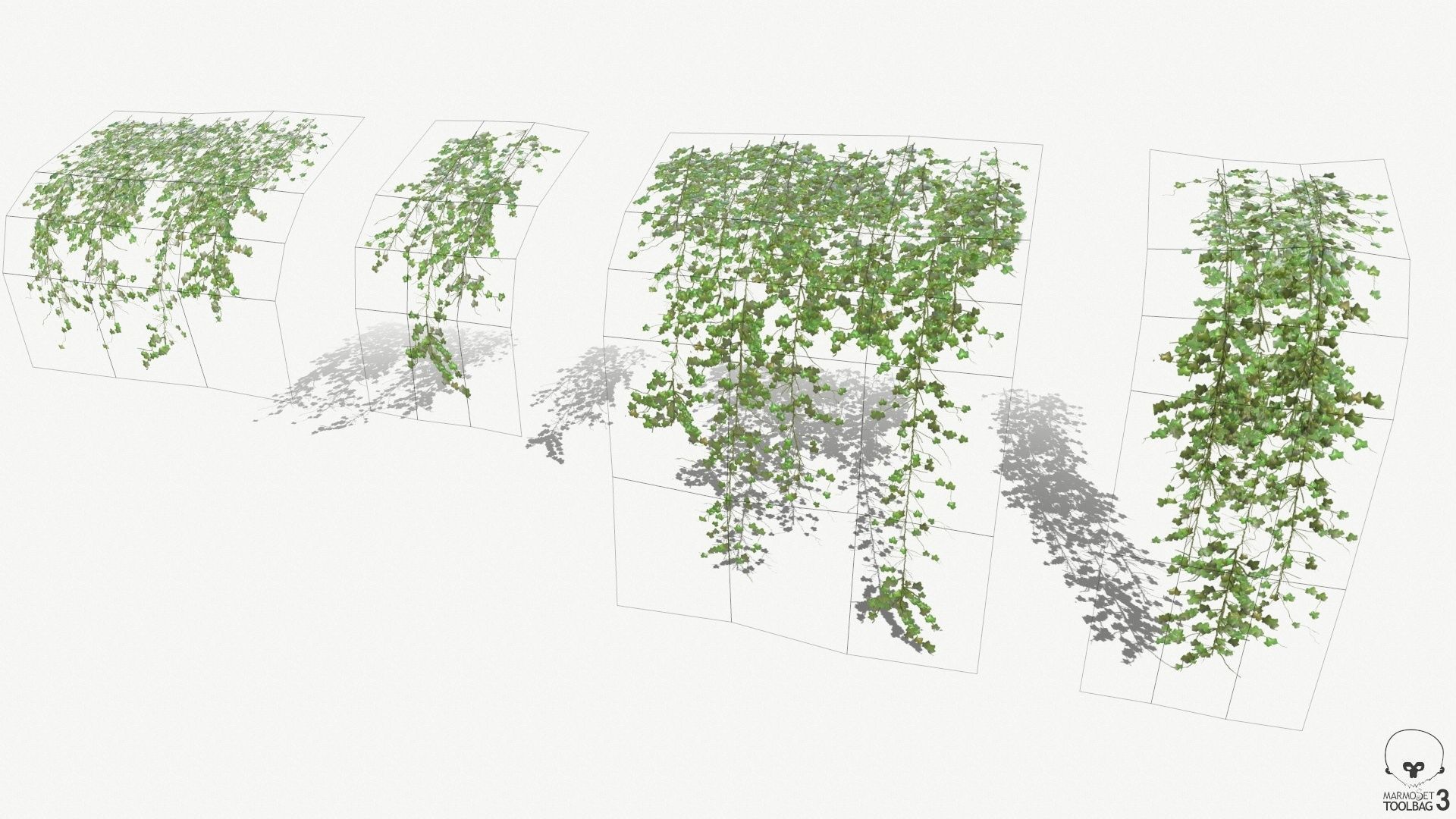 Ivy Modular Assets Low-poly 3D model_7