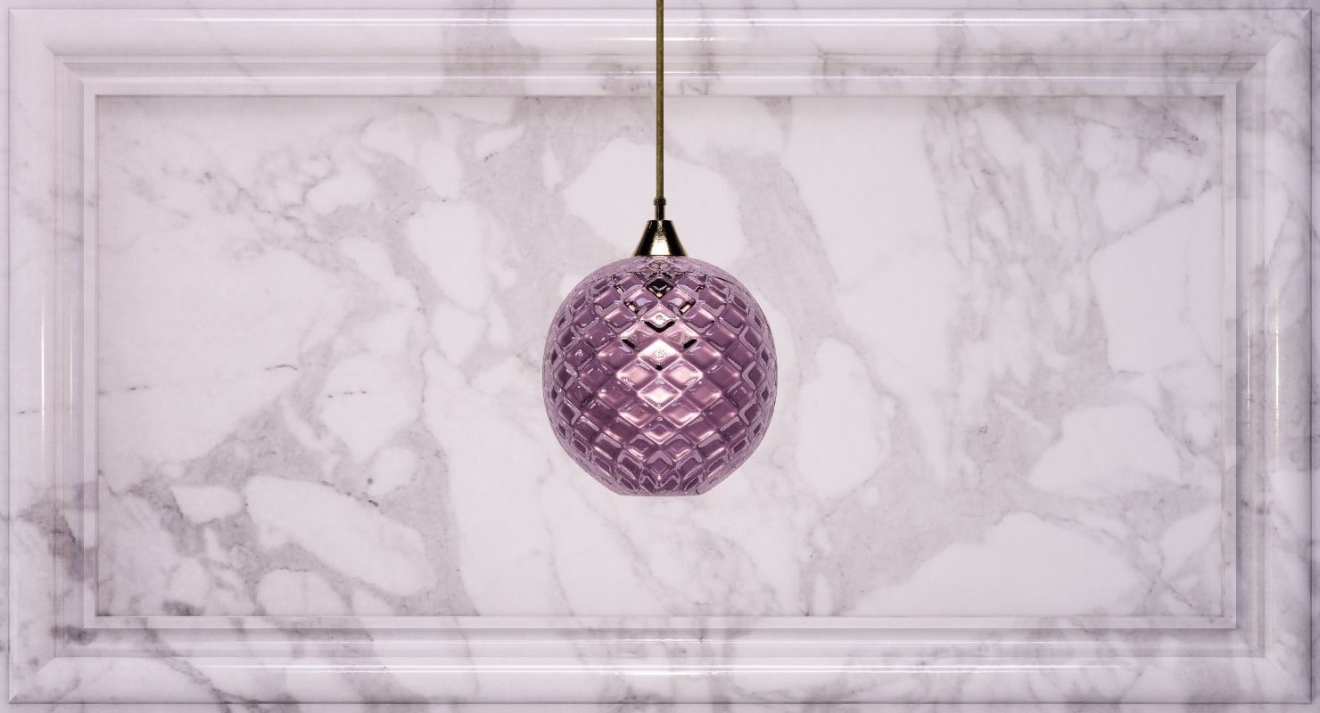Pick-N-Mix Ball Standard Pendant Light 3D model_3
