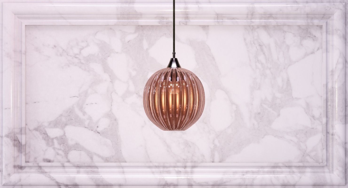 Pick-N-Mix Ball Standard Pendant Light 3D model_2