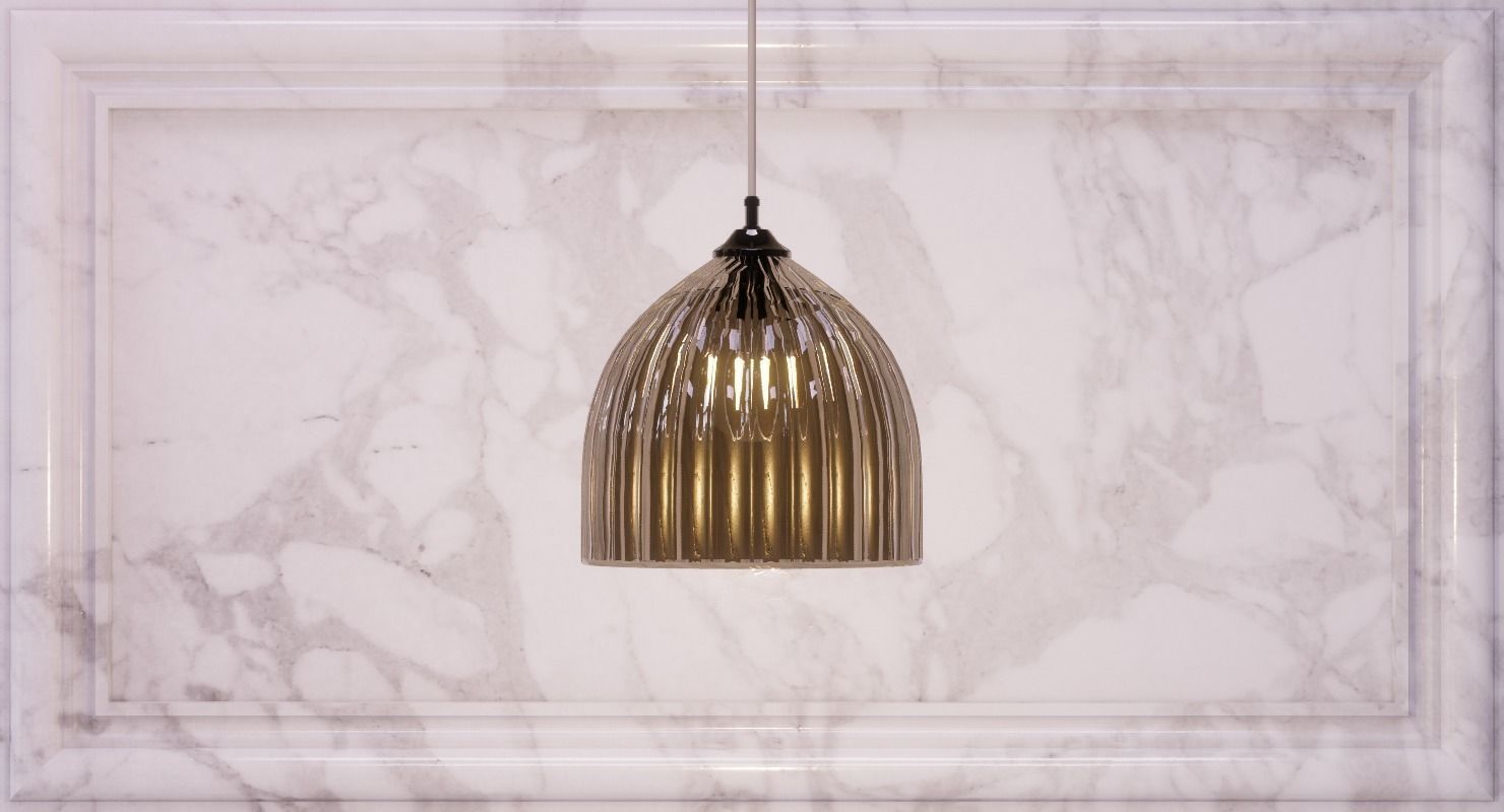 Pick-N-Mix Bowl Large Pendant Light 3D model_3