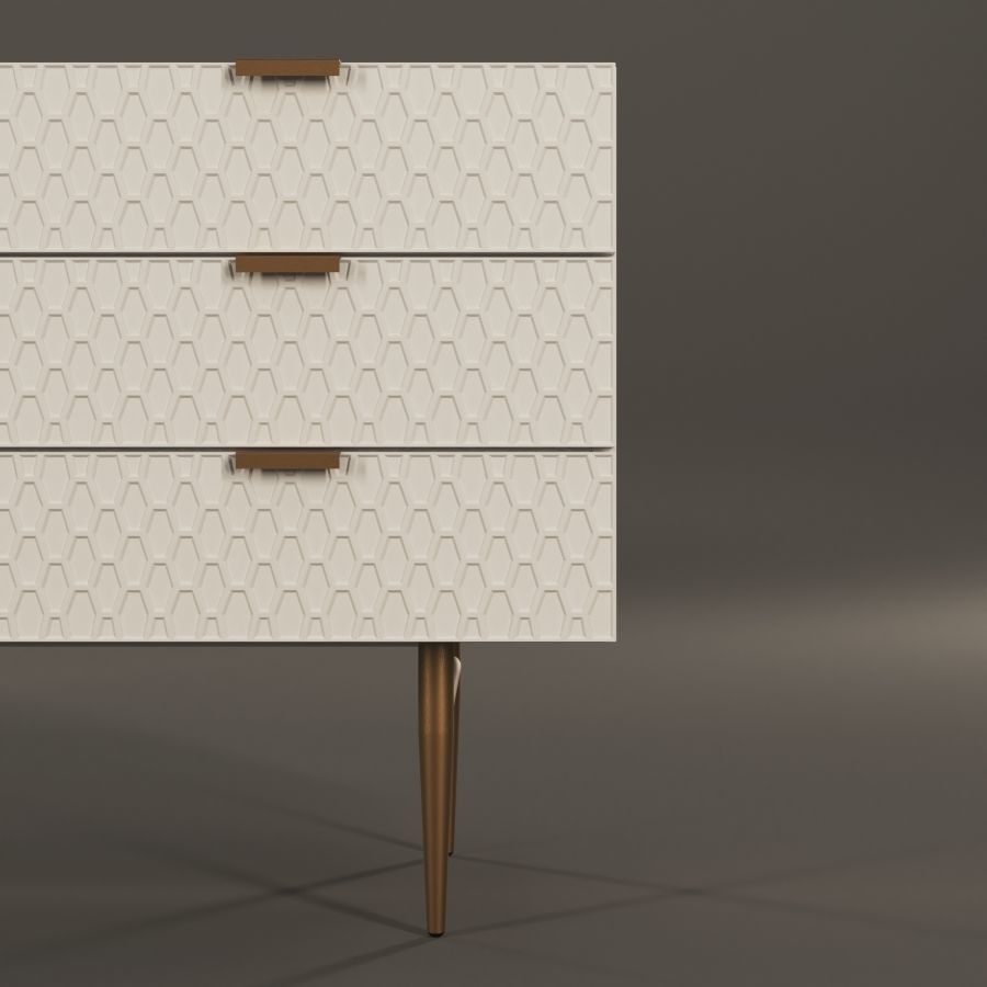 Audrey Media Console 3D model_3