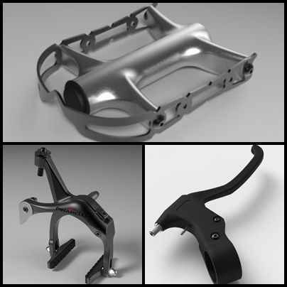 Bi-Cycle bicycle 3D model_4