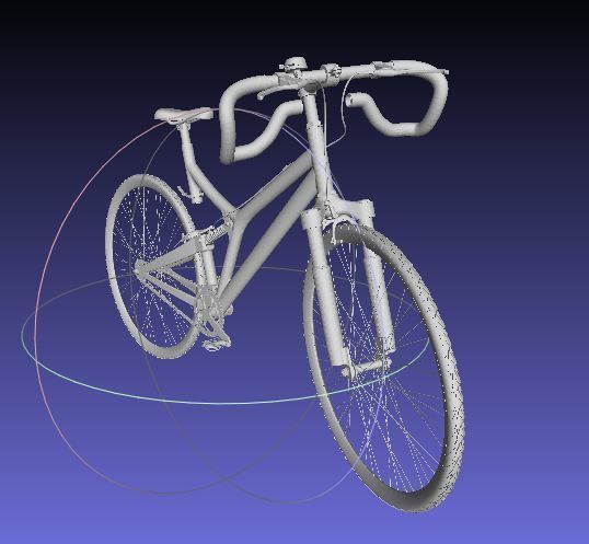 Bi-Cycle bicycle 3D model_2