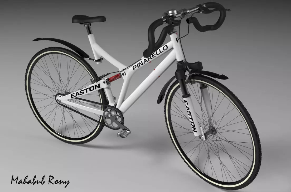 Bi-Cycle bicycle 3D model_0