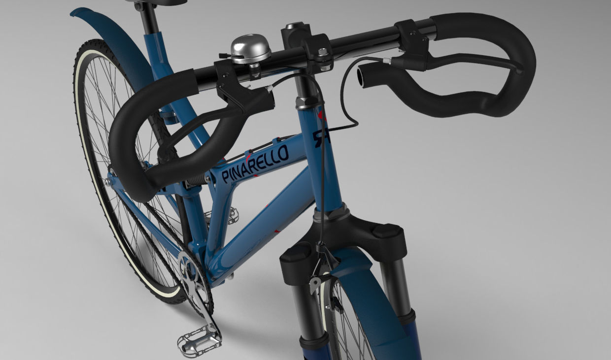 Bi-Cycle bicycle 3D model_1