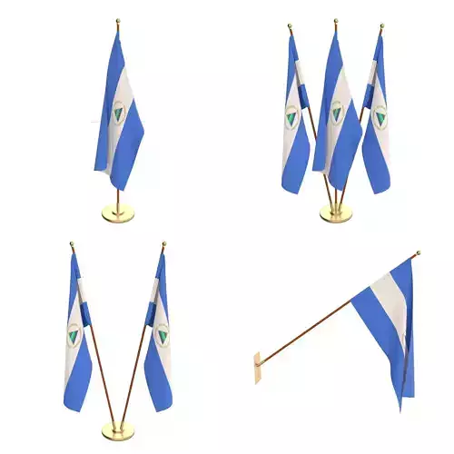 Nicaragua Flag Pack