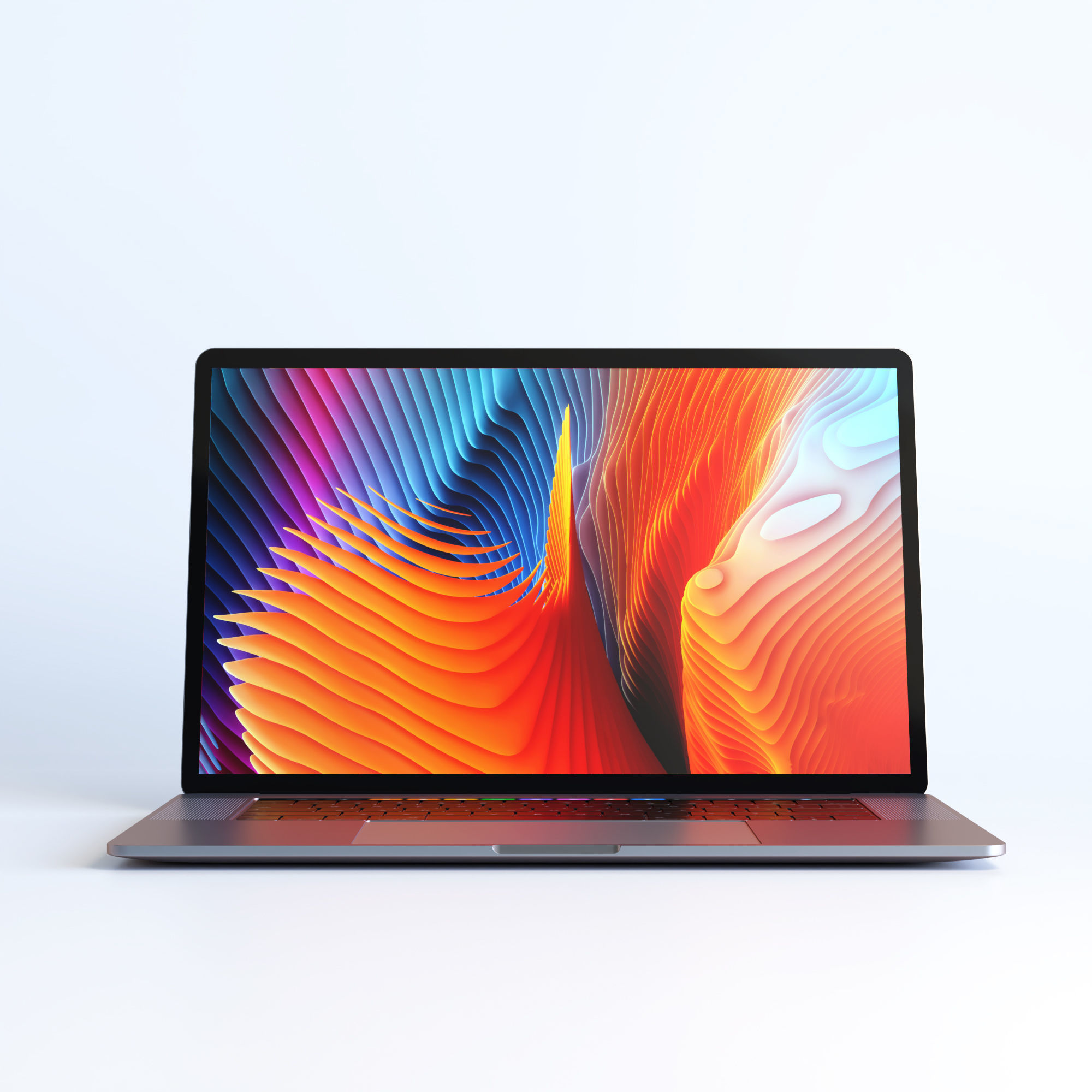 MacbookPro 2019  3D model_1