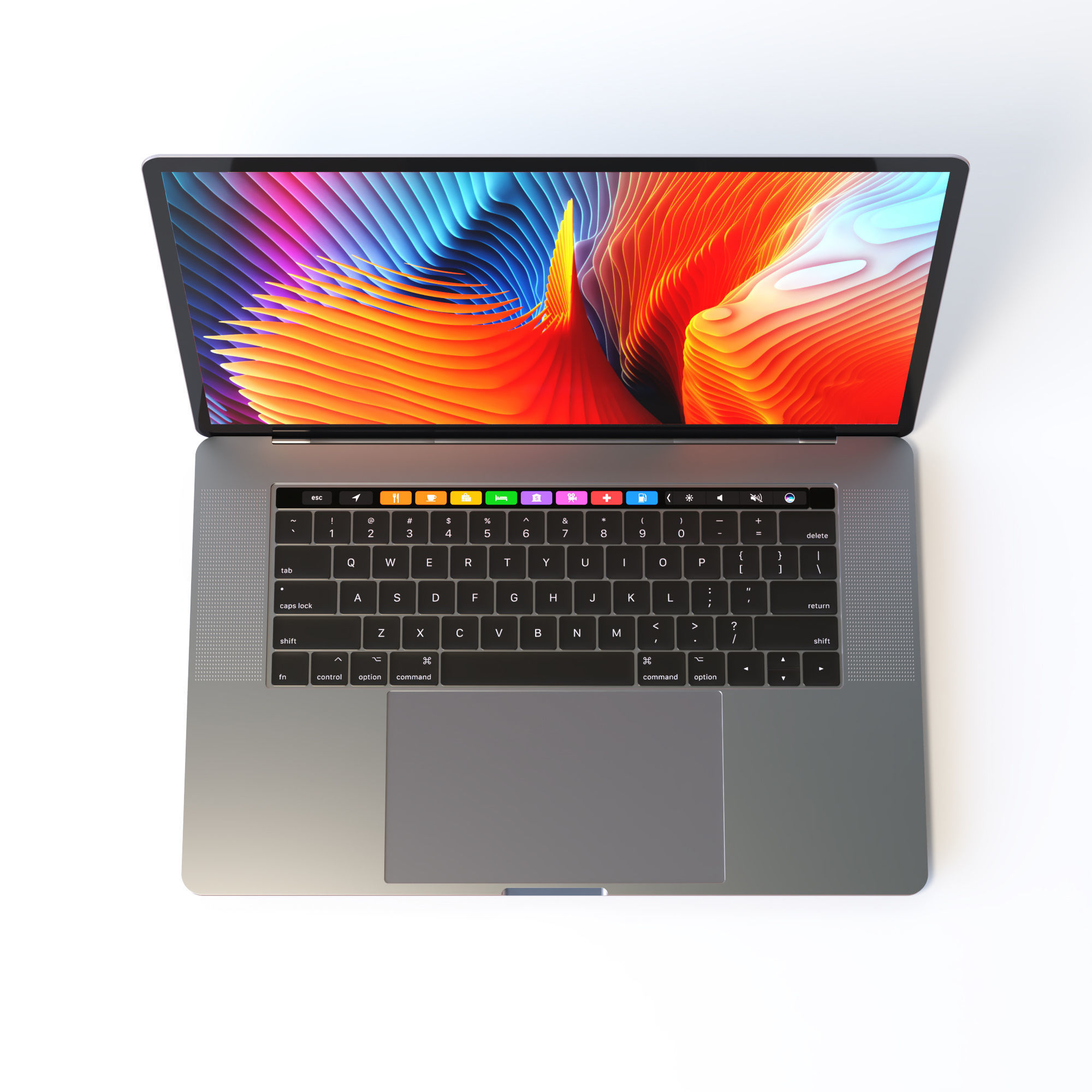 MacbookPro 2019  3D model_3