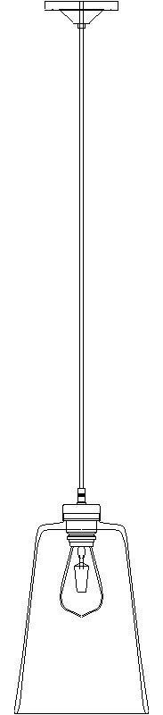 Pick-N-Mix Pot Large Pendant Light 3D model_5