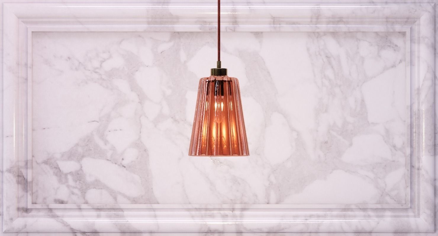 Pick-N-Mix Pot Standard Pendant Light 3D model_4