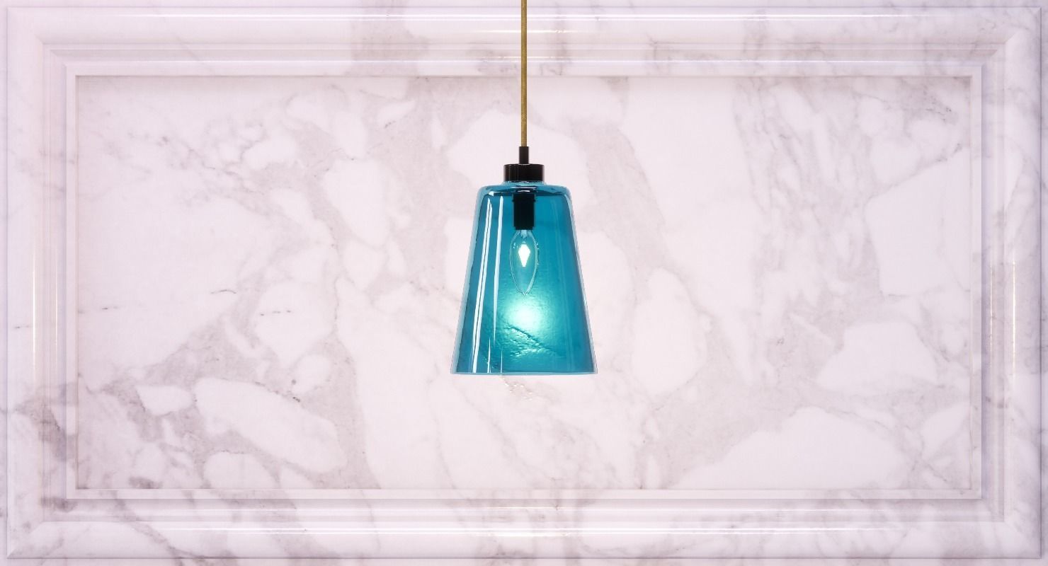 Pick-N-Mix Pot Standard Pendant Light 3D model_2