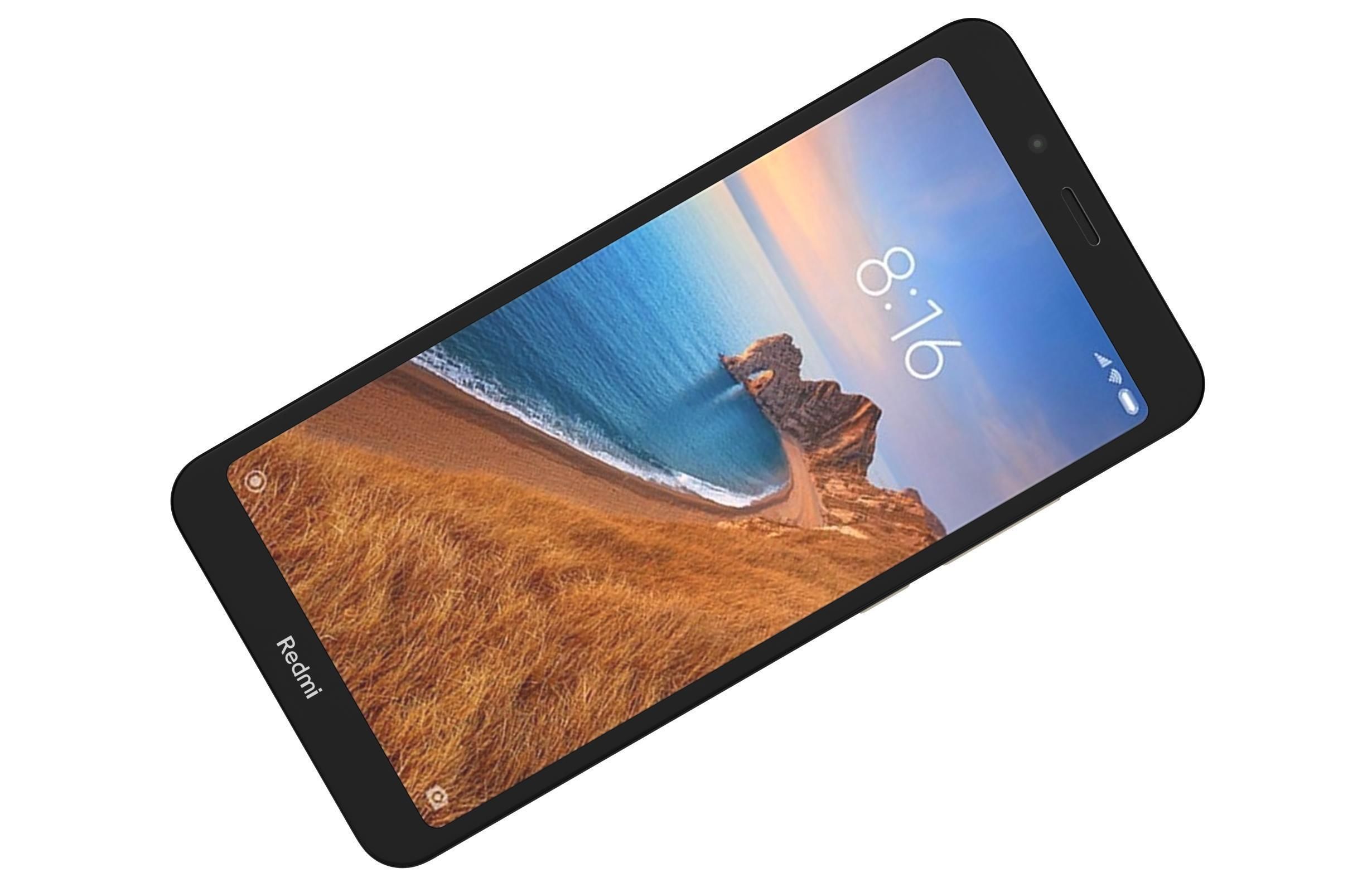 Xiaomi Redmi 7A Matte Gold 3D model_13