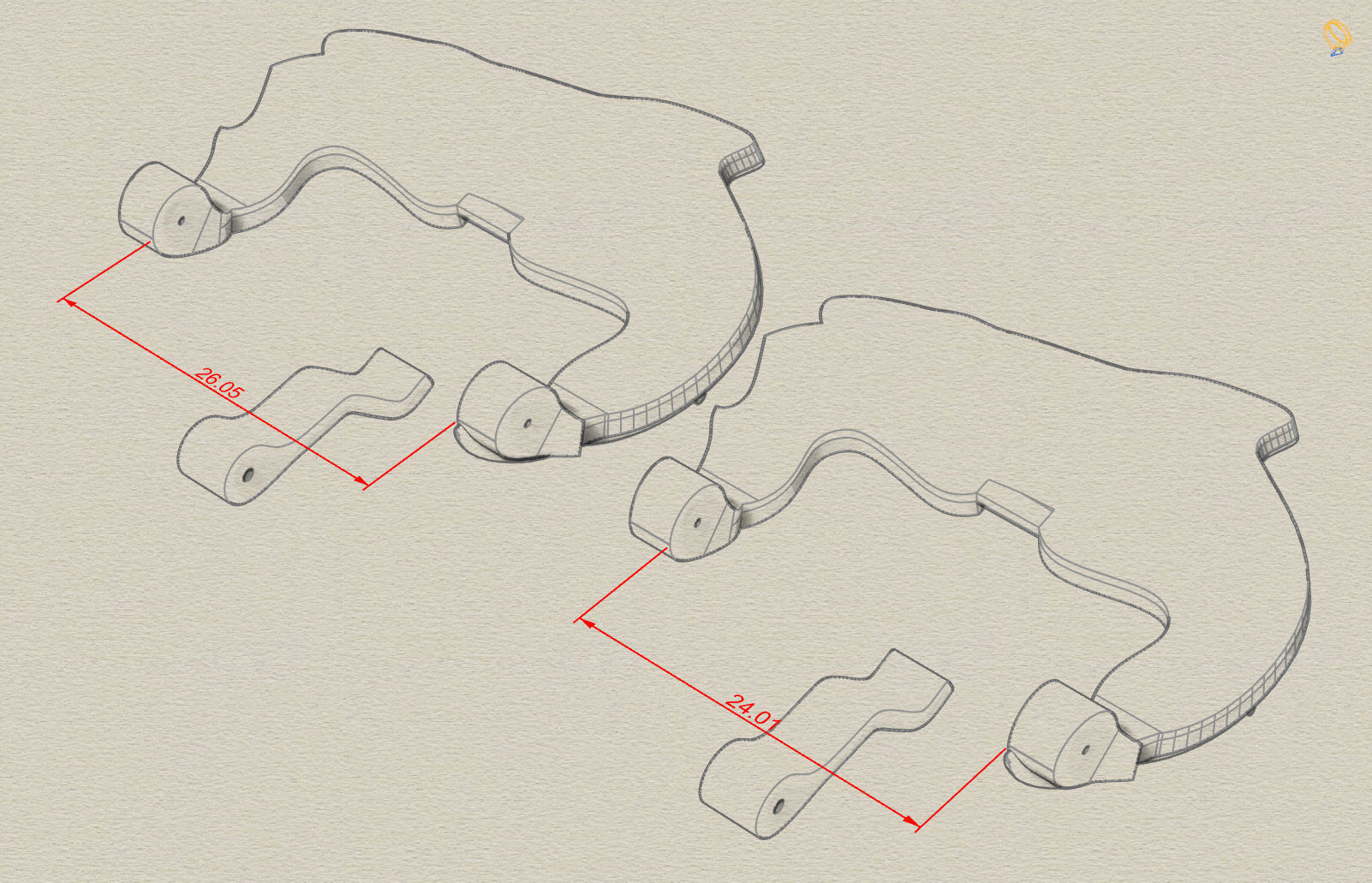 shark and an open jaw of teeth 3D print model_6