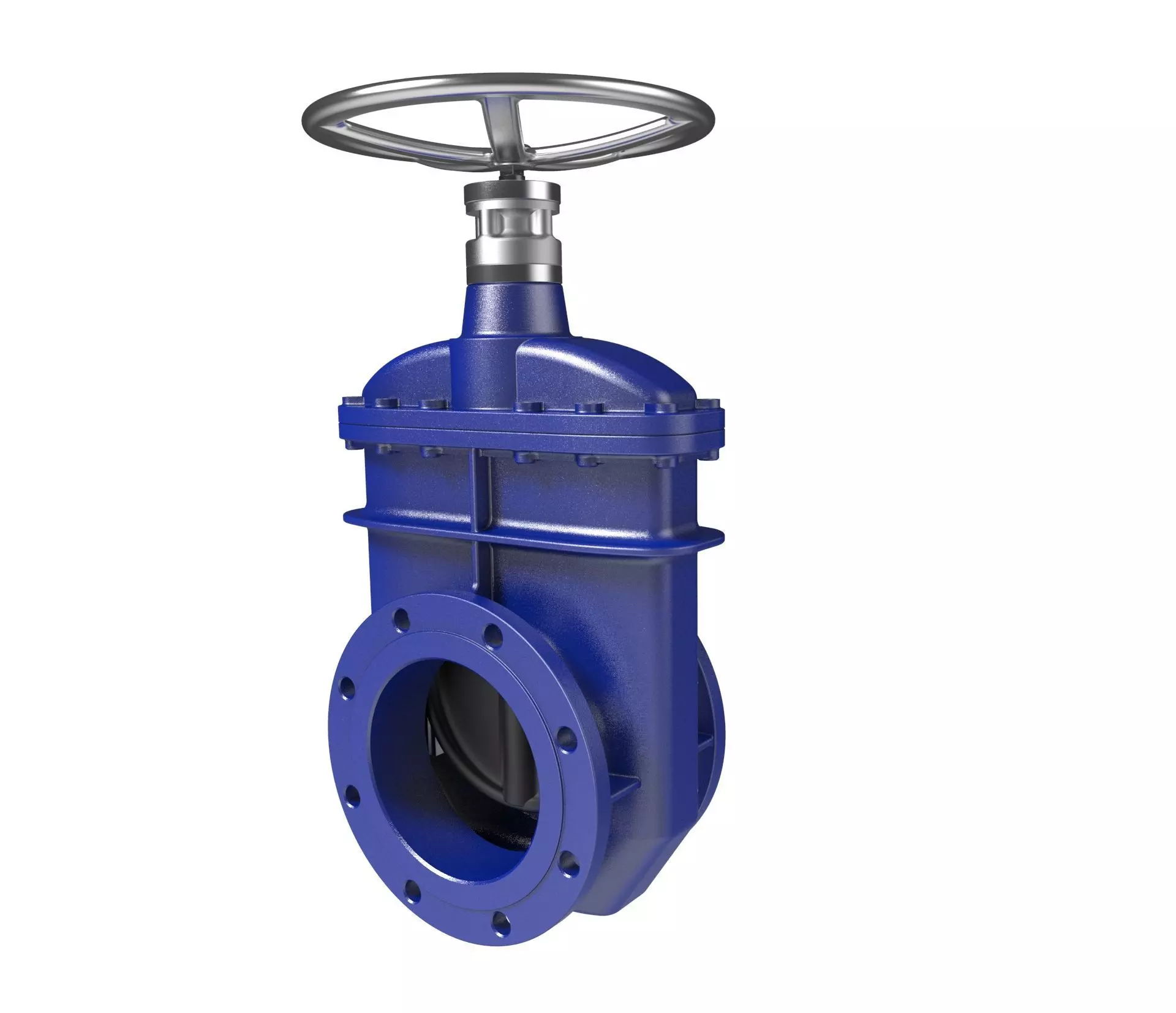 Gate Valve 3D model_0