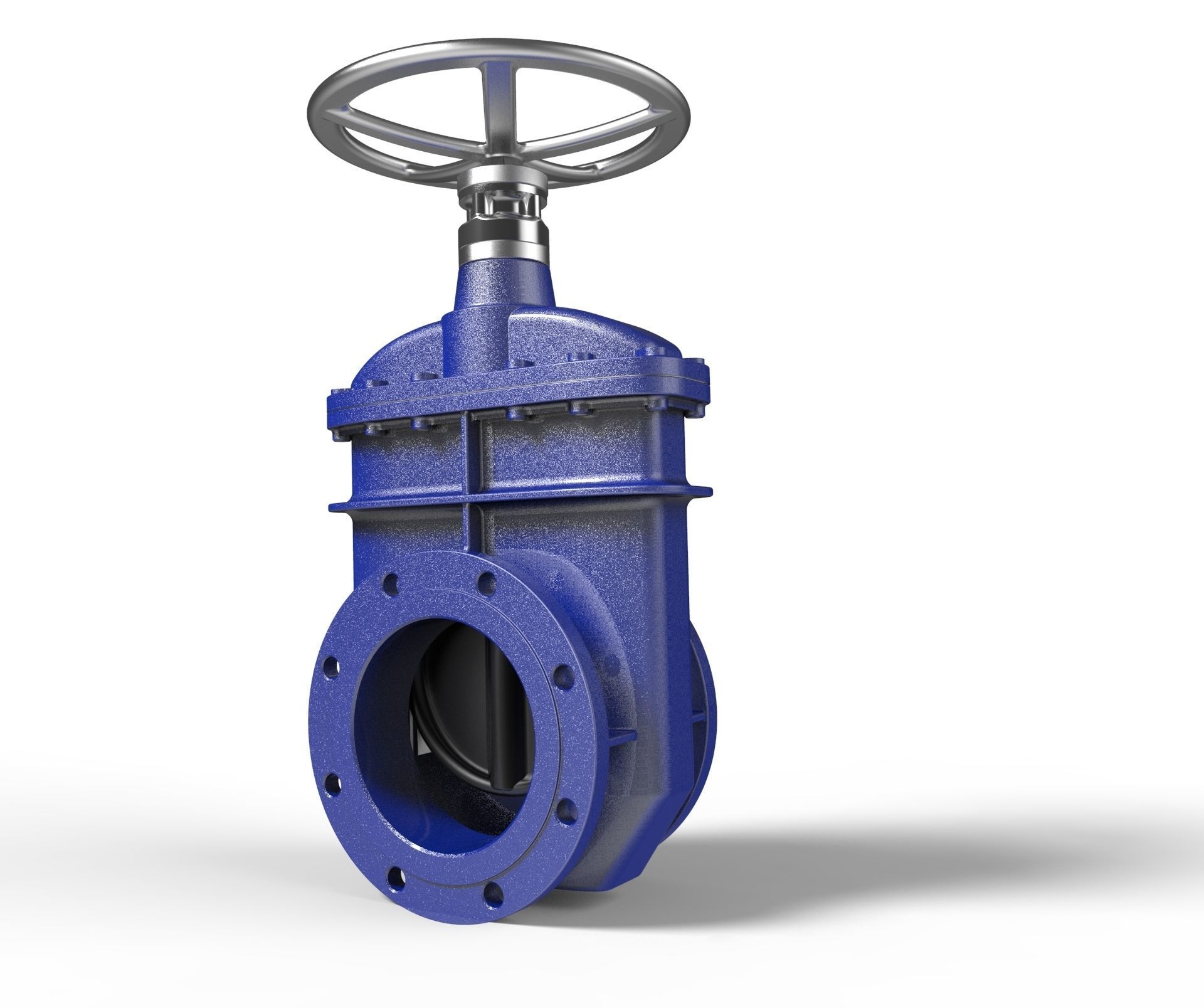 Gate Valve 3D model_7